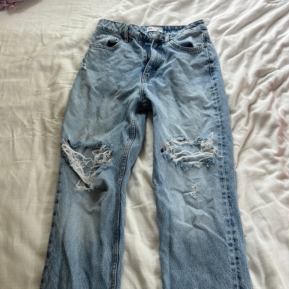 ZARA straight leg jeans